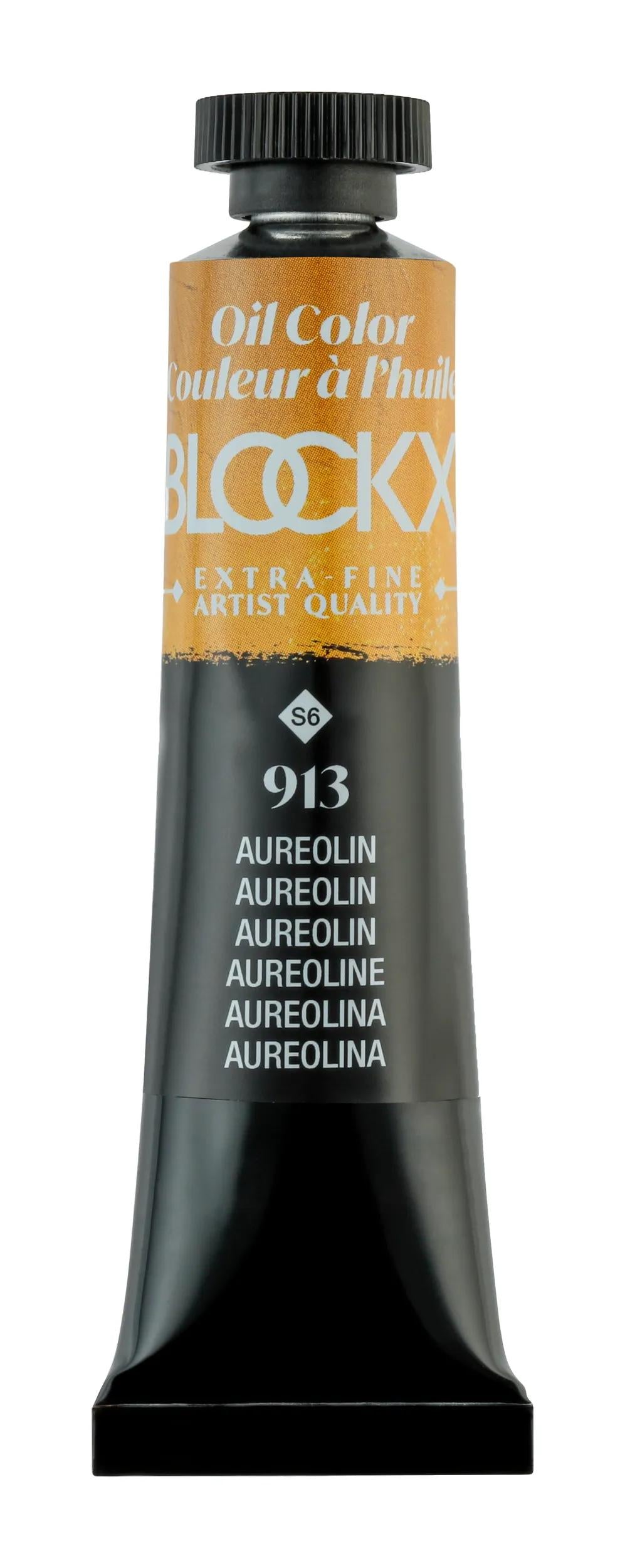 Extra-fine oil paint tube 20ml - Aureolin