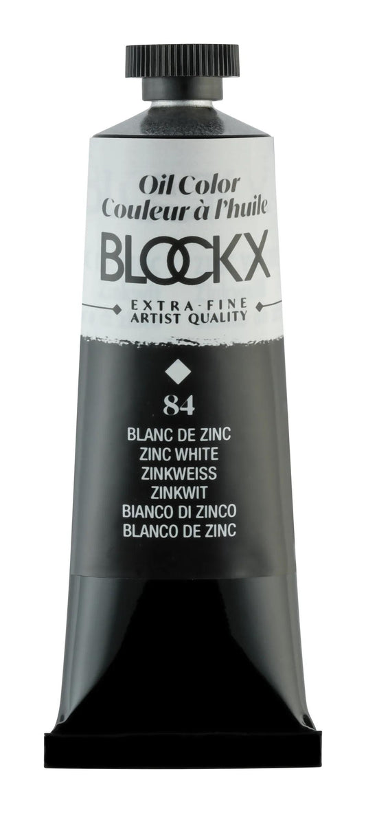 Extrafeine Öllackröhre 35ml - Zink weiß (Paket x3)