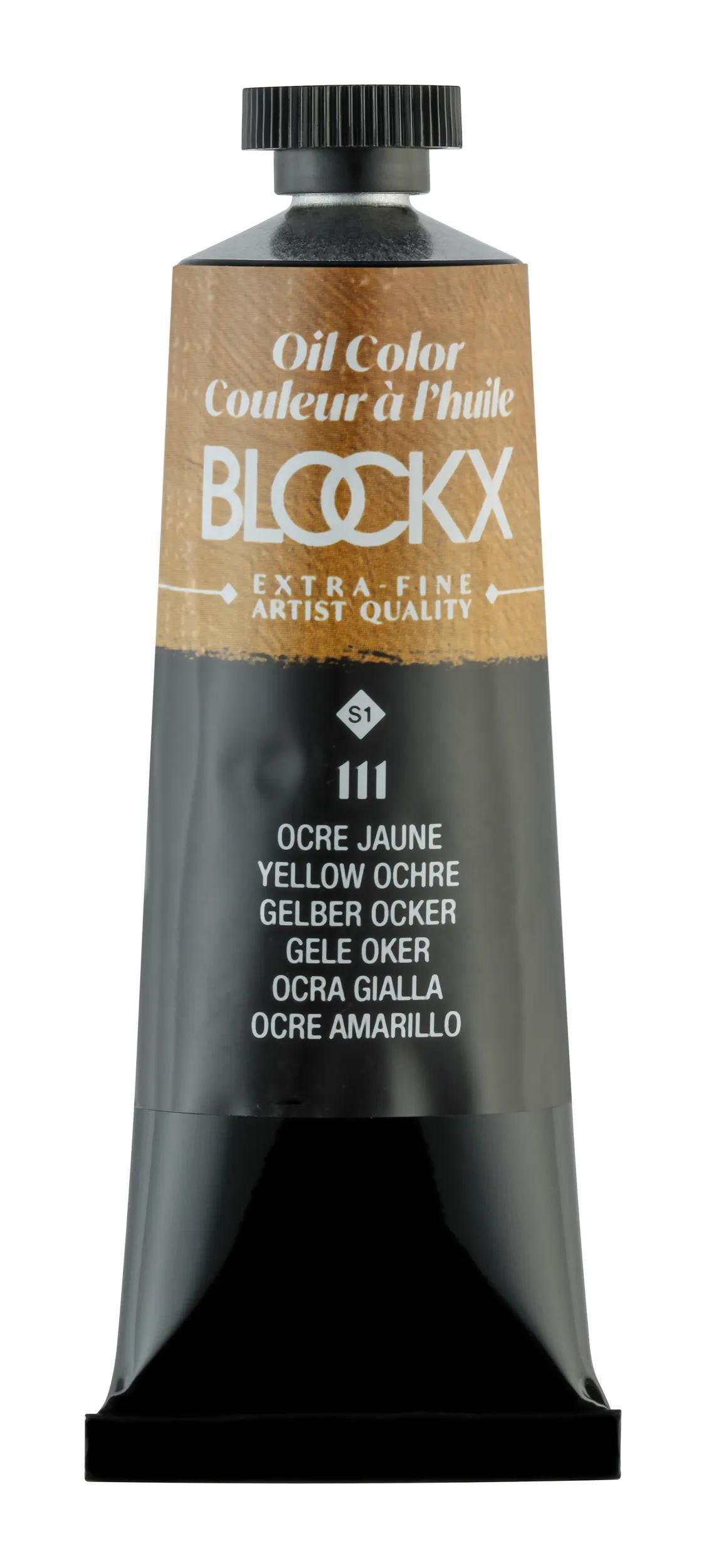 Extrafeine Öllackröhre 35ml - Gelbe Ocker (Paket x3)