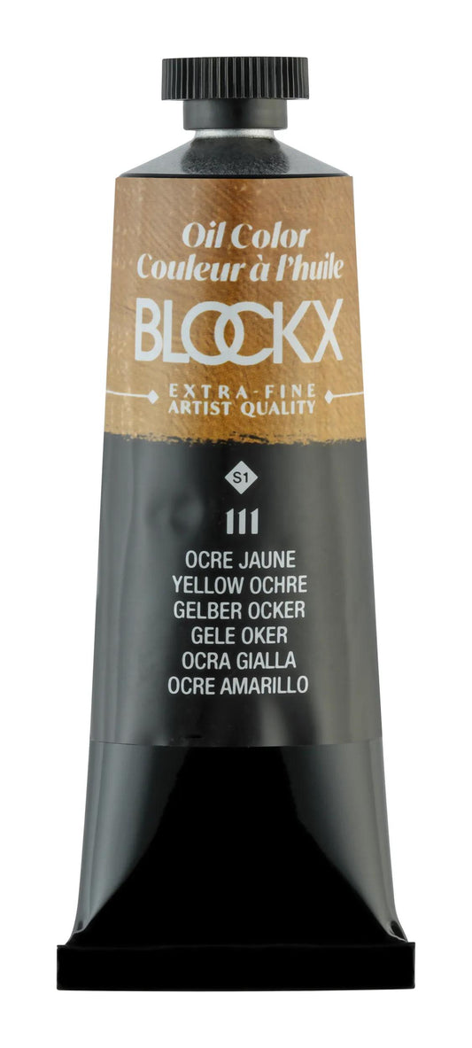 Extrafeine Öllackröhre 35ml - Gelbe Ocker (Paket x3)