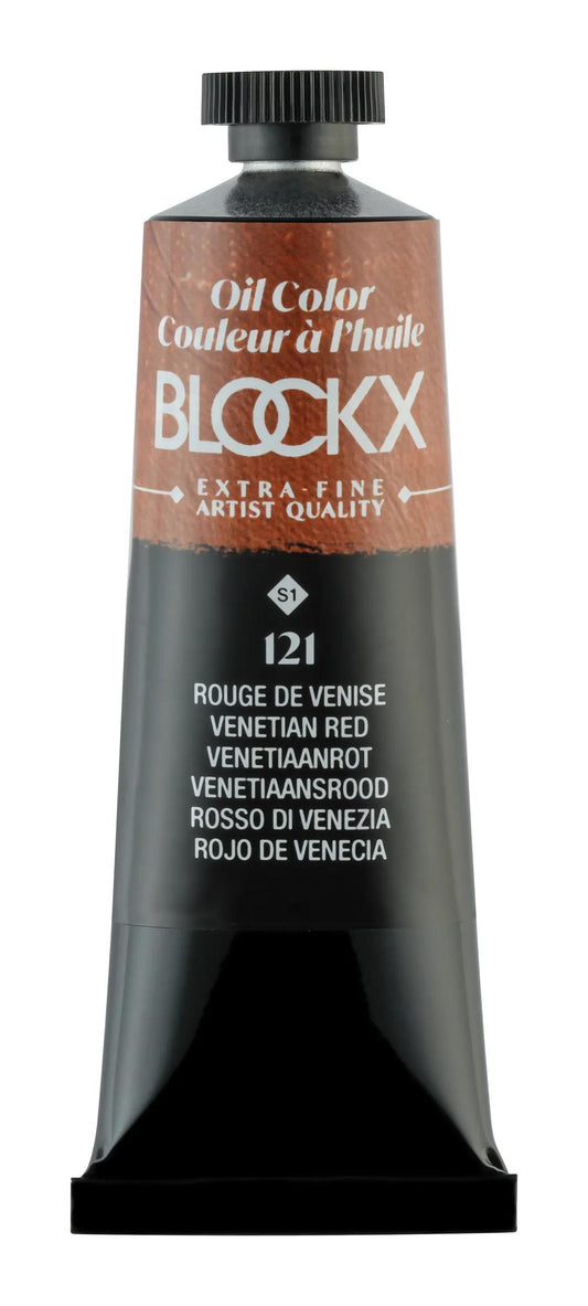 Extrafeine Öllackröhre 35ml - Venedig Rot (Paket x3)