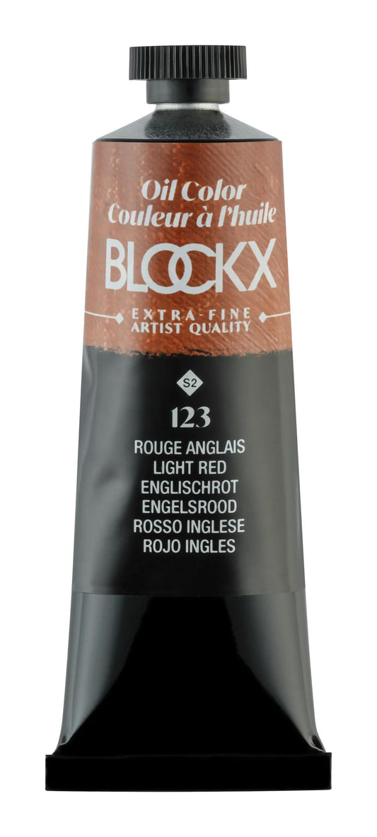 Extrafeine Öllackröhre 35ml - Englisch rot (Paket x3)