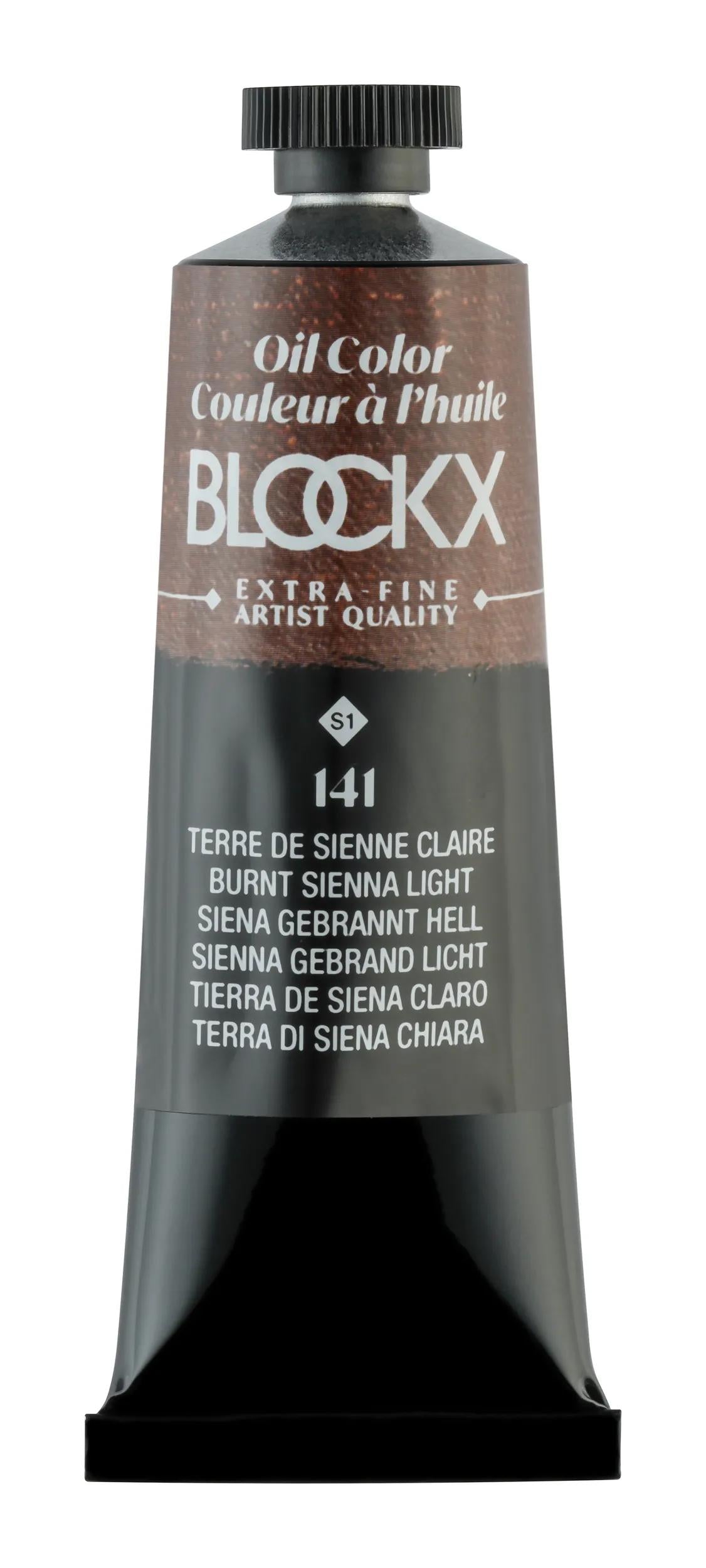 Extrafeine Öllackröhre 35ml - Klare Siena Erde (Paket x3)