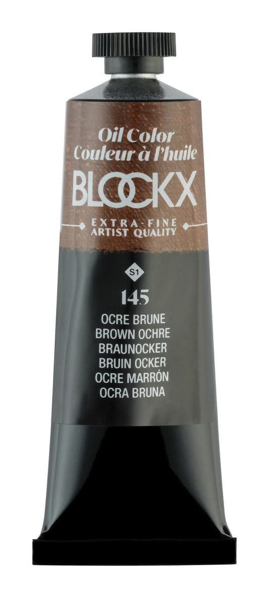 Extra feine Ölfarbe Tube 35ml - Brauner Ocker (Paket x3)