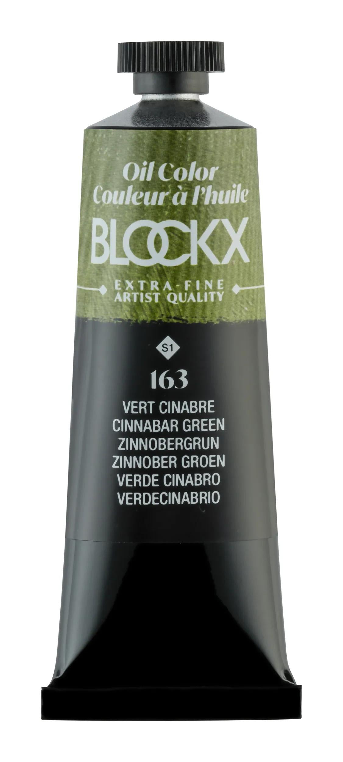 Extrafeine Öllackröhre 35ml - Grüne Cinabre (Paket x3)