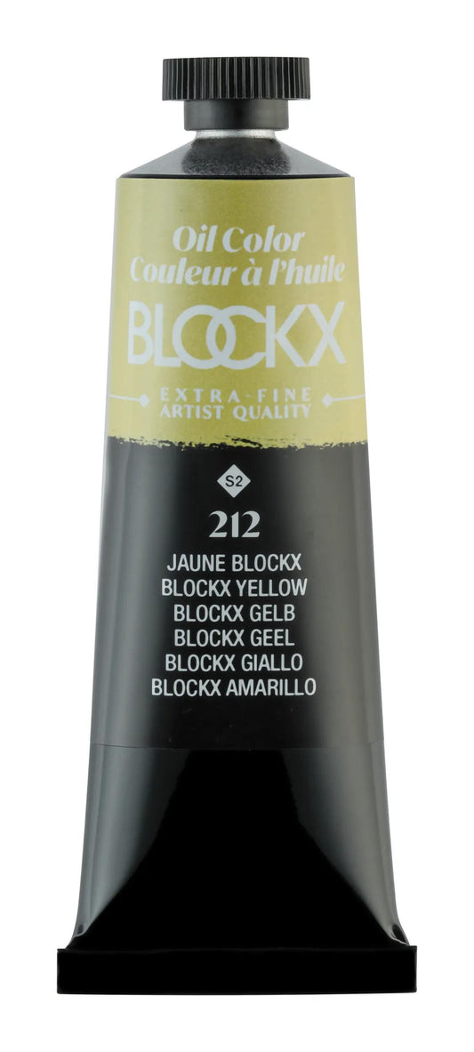 Extrafeine Öllackröhre 35ml - Gelber Block (Paket x3)
