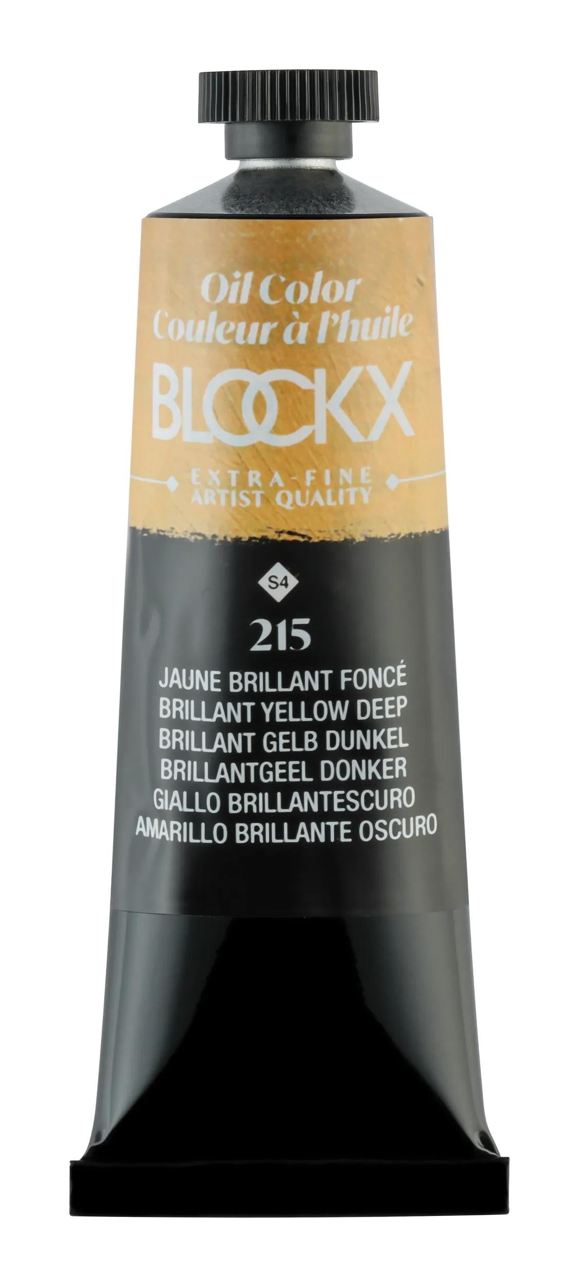 Extrafeine Öllackröhre 35ml - Dunkel glänzend gelb