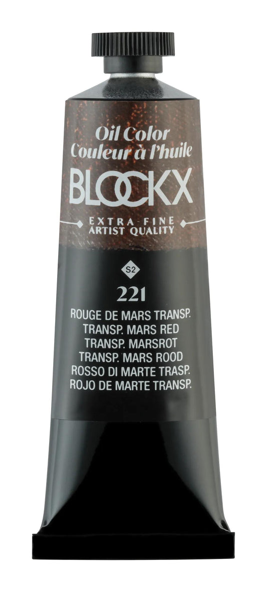 Extrafeine Öllackröhre 35ml - Rot von März transp. (Paket x3)