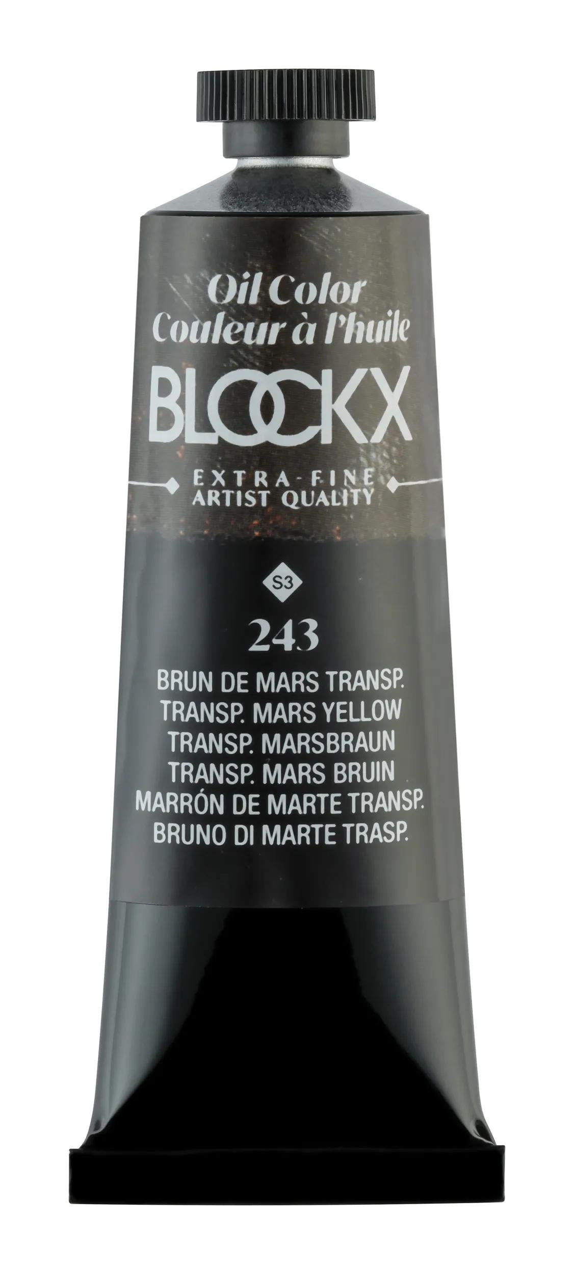 Extrafeine Öllackröhre 35ml - Brun de mars transp. (Paket x3)