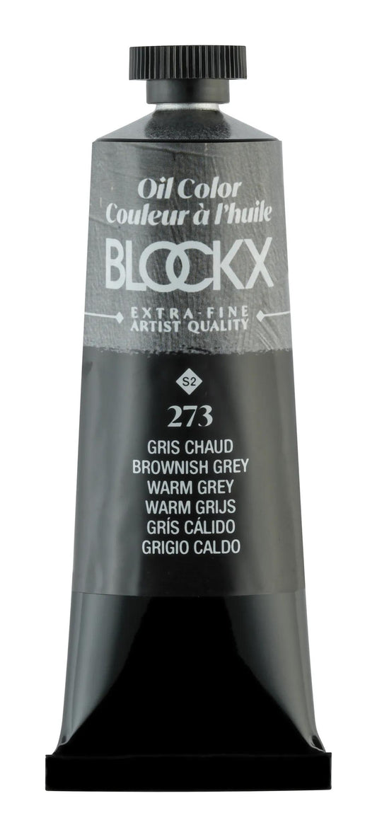 Extra-fine oil paint tube 35ml - Hot grey 273 (Pack x3)