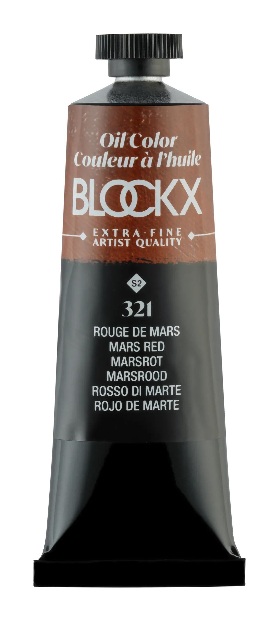 Extrafeine Öllackröhre 35ml - Rot vom März (Paket x3)