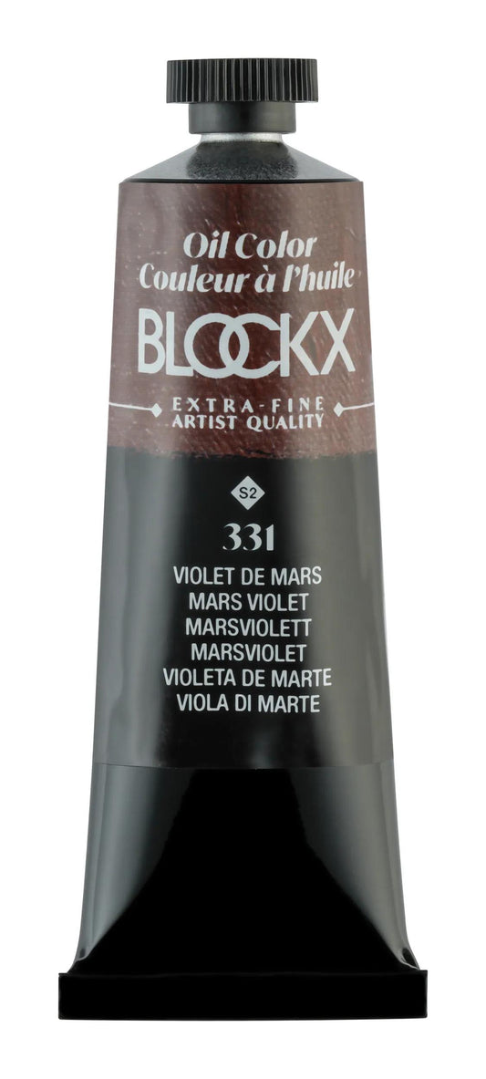 Extra-fine oil paint tube 35ml - Violet de Mars 331 (Pack x3)