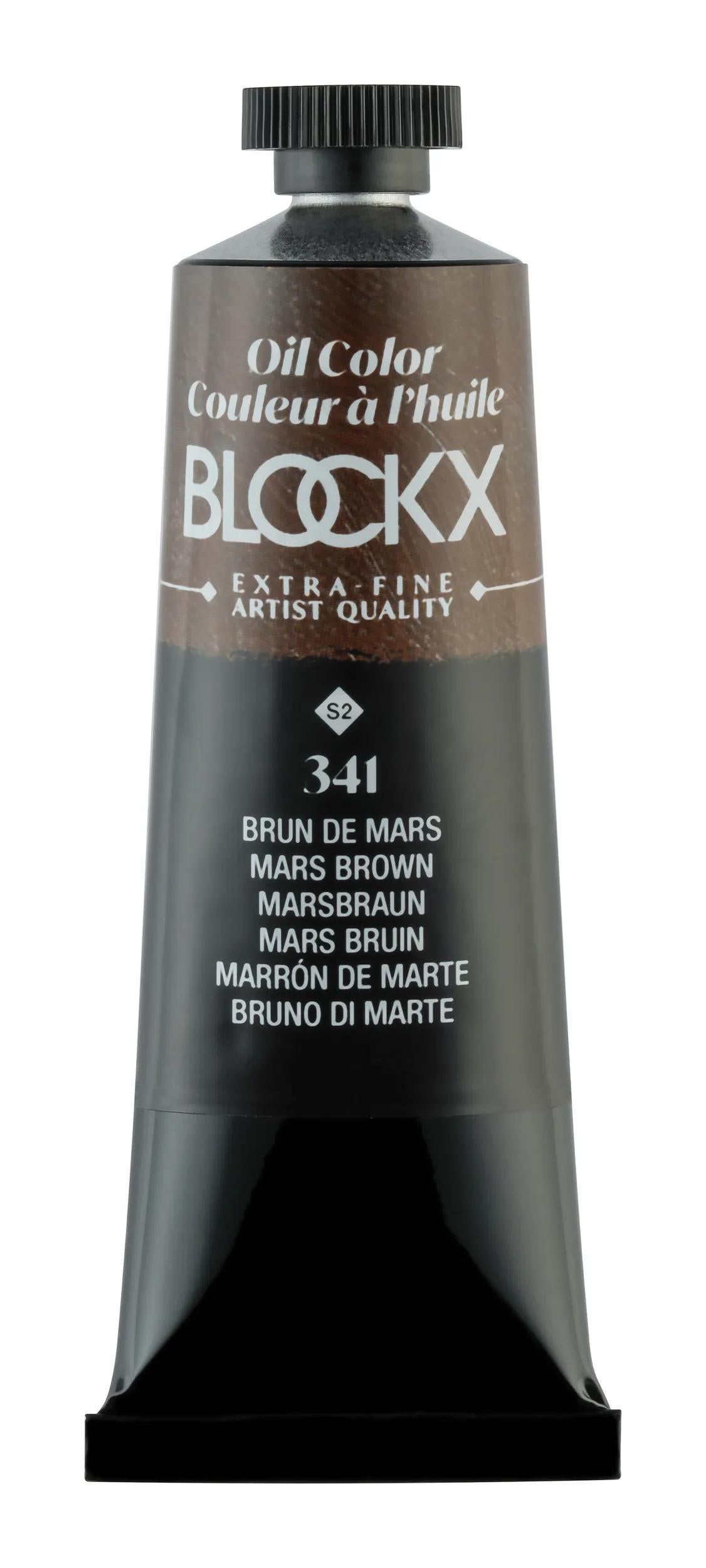 Extra-fine oil paint tube 35ml - March Brown 341 (Pack x3)