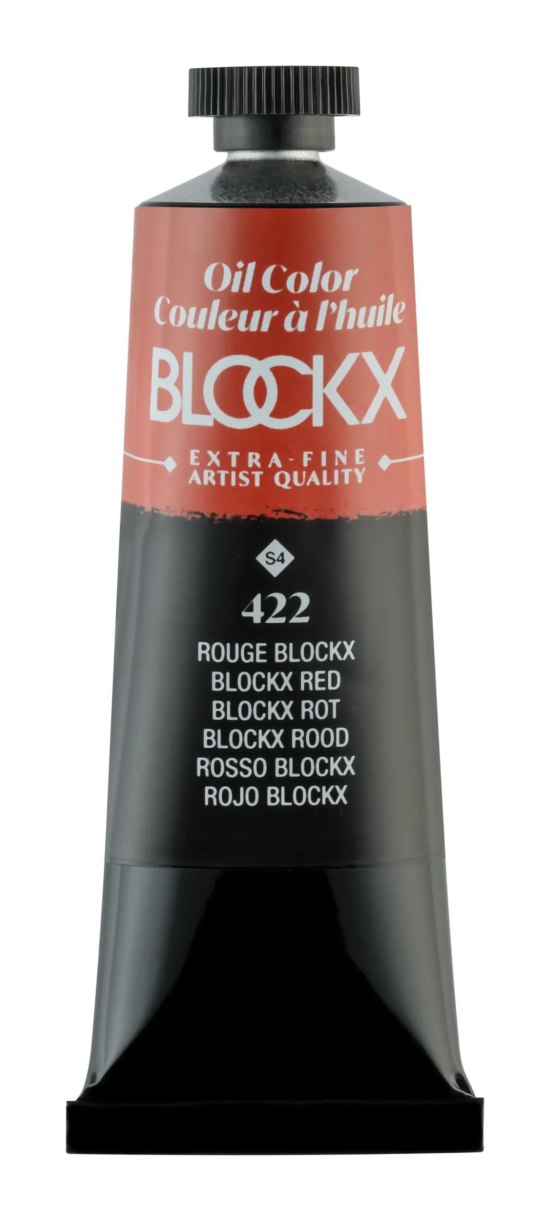 Extra-fine oil paint tube 35ml - Red blockx 422