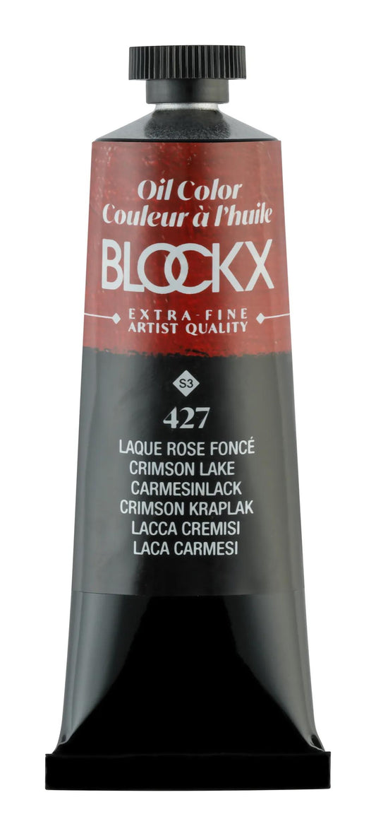 Extra-fine oil paint tube 35ml - Dark pink lacquer 427 (Pack x3)