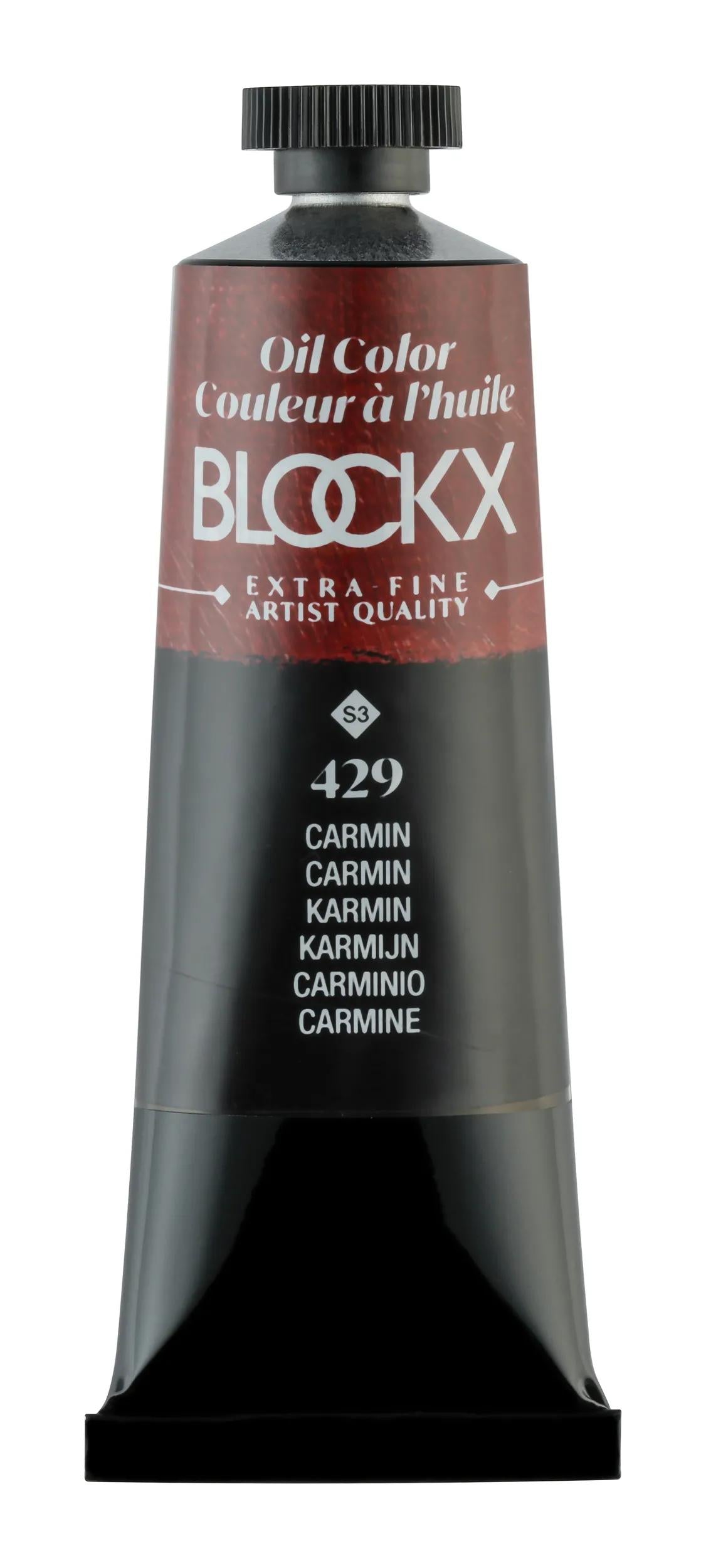 Extra-fine oil paint tube 35ml - Carmine 429 (Pack x3)