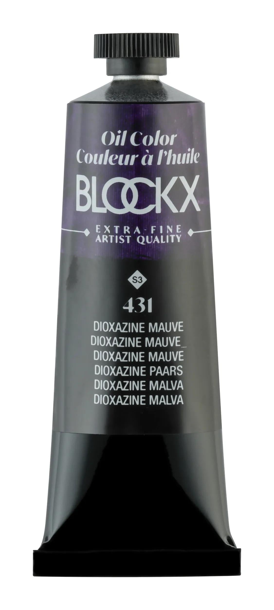 Extrafeine Öllackröhre 35ml - Dioxazin lila (Paket x3)