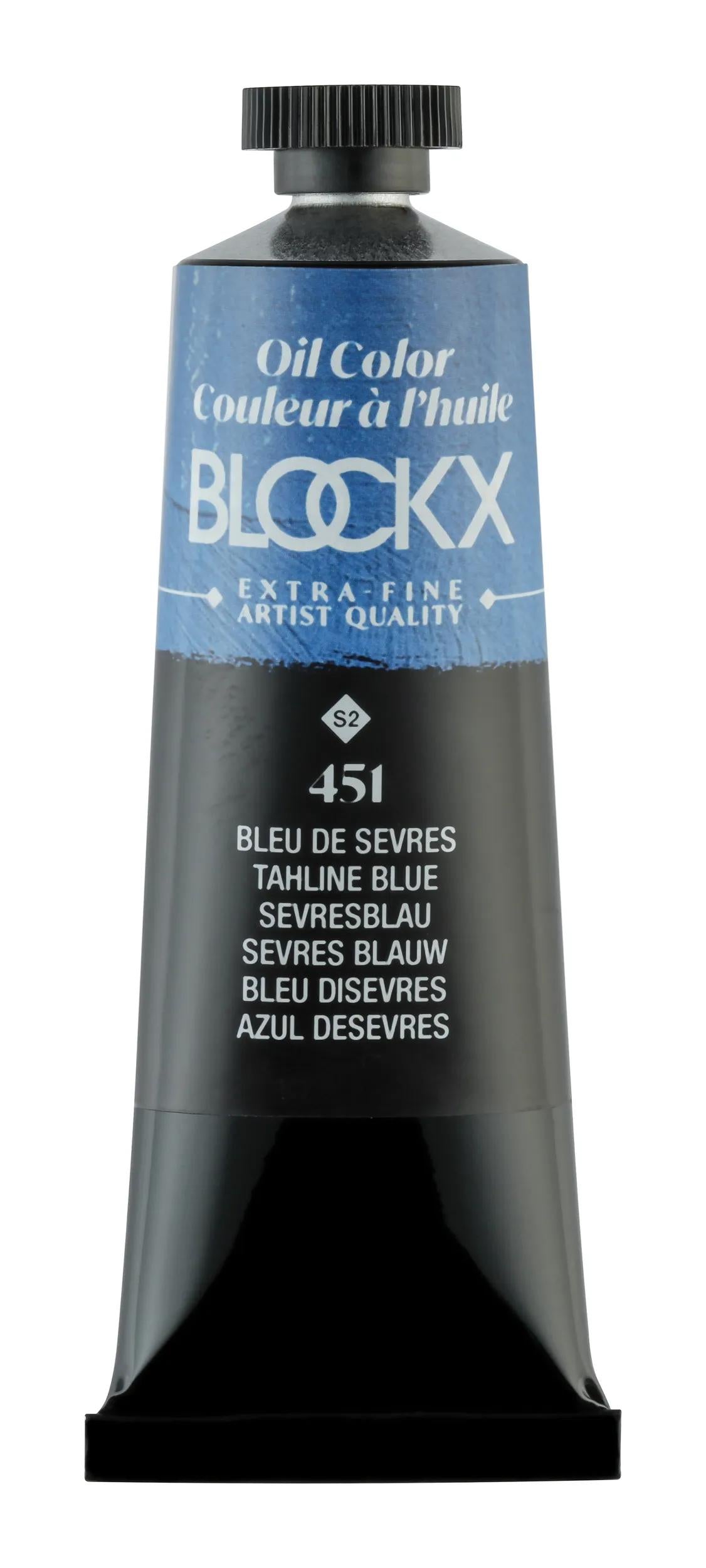 Extra-fine oil paint tube 35ml - Wean blue 451 (Pack x3)