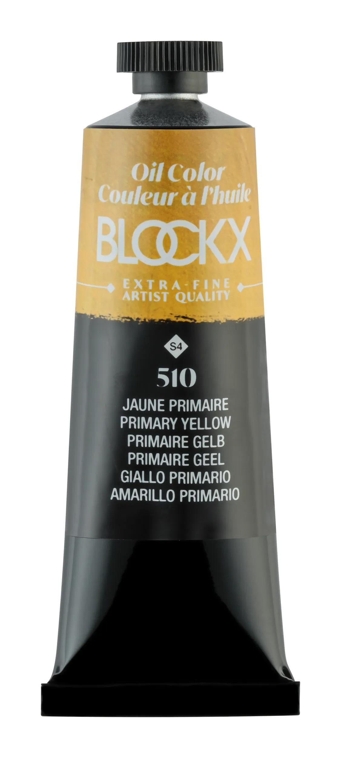 Extra-fine oil paint tube 35ml - Primary yellow 510