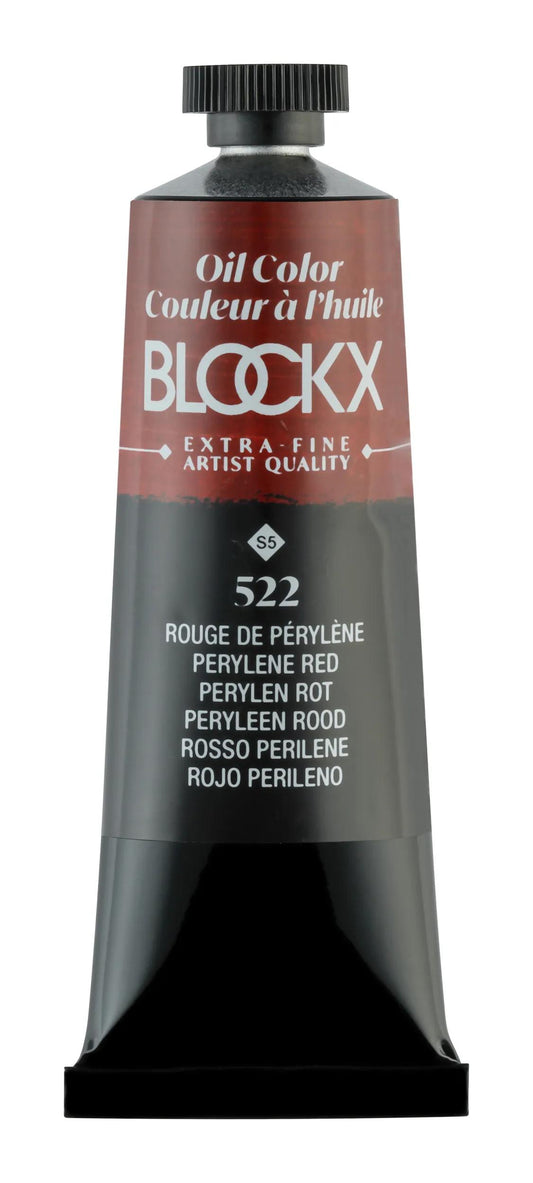 Extra-fine oil paint tube 35ml - Perylene red 522