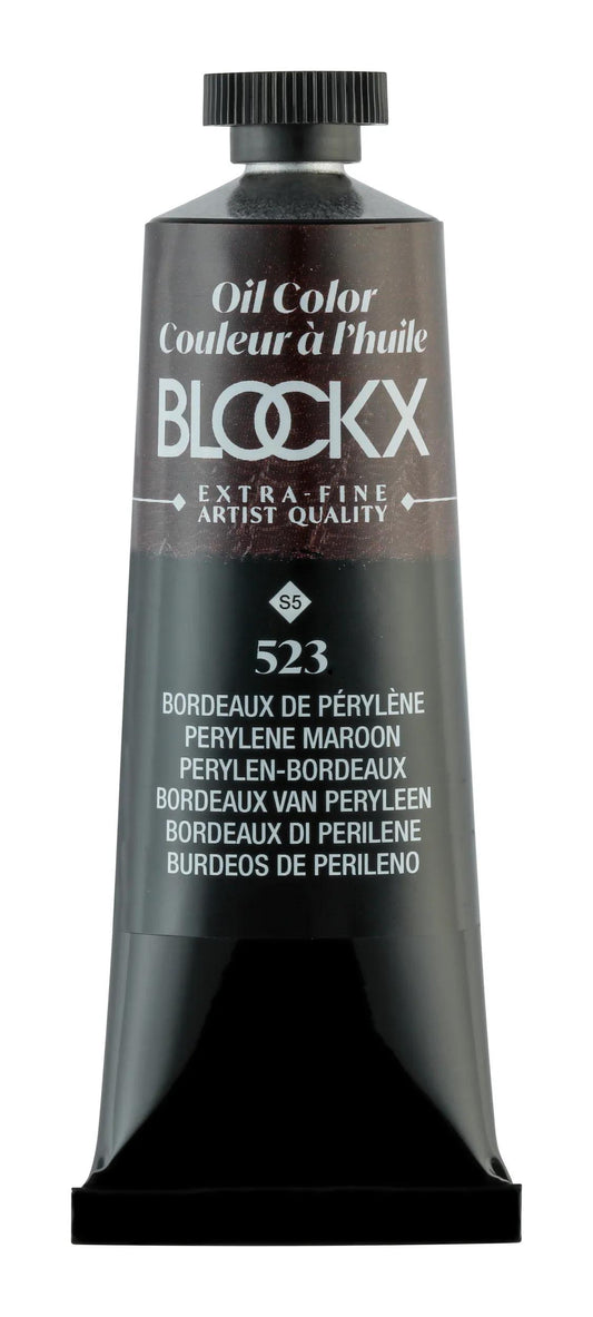 Extra-fine oil paint tube 35ml - Bordeaux de perylene 523