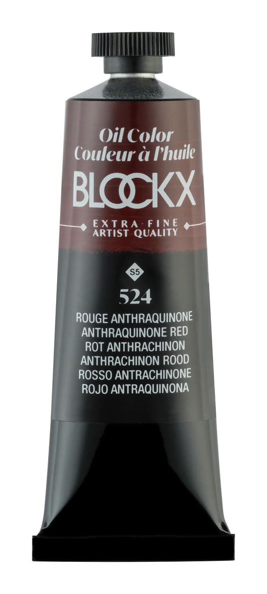 Extra-fine oil paint tube 35ml - Red anthraquinone 524