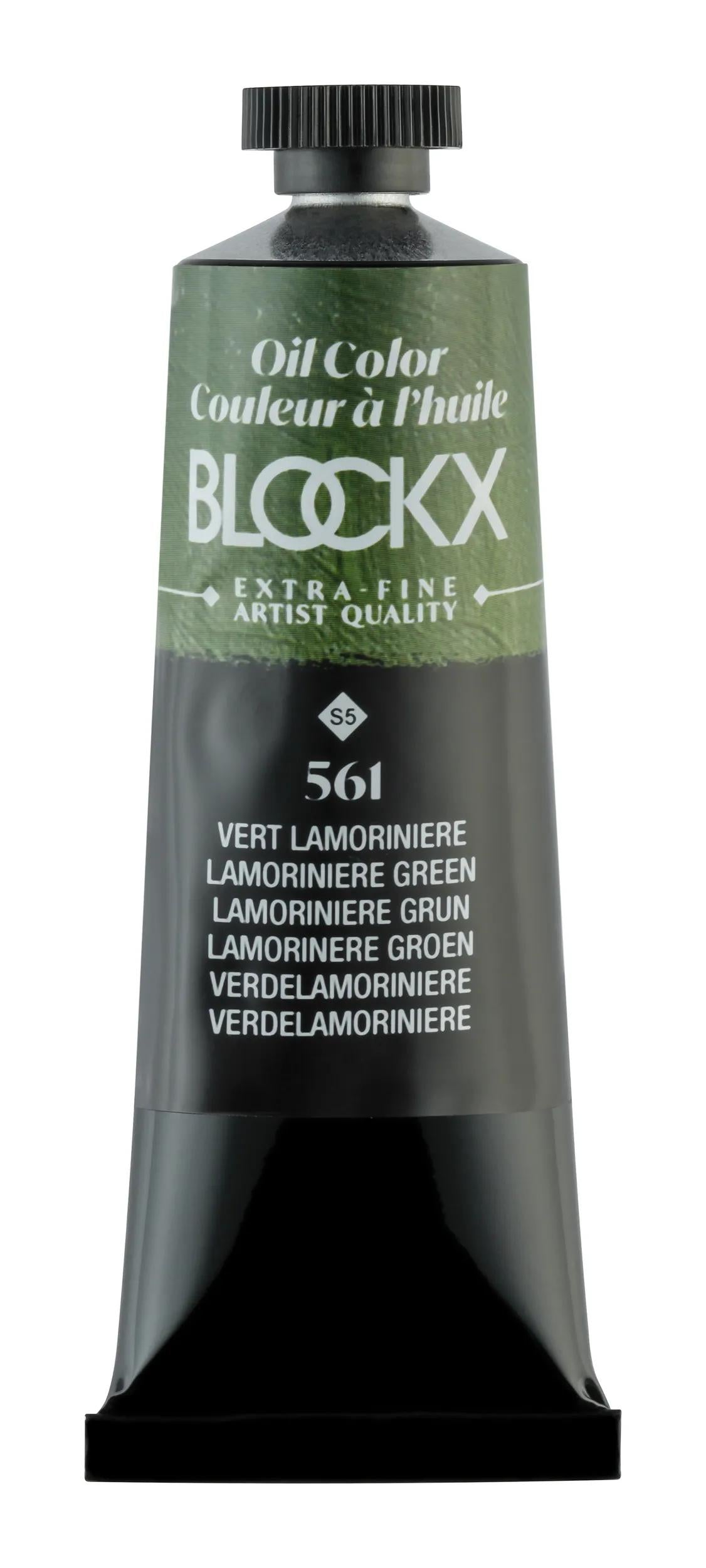 Extra-fine oil paint tube 35ml - Green lamoriniere 561