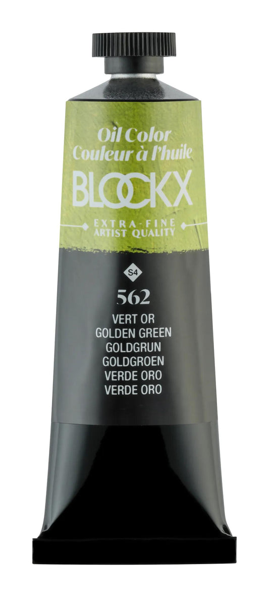 Extra-fine oil paint tube 35ml - Gold green 562