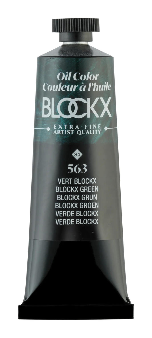Extra-fine oil paint tube 35ml - Green blockx 563