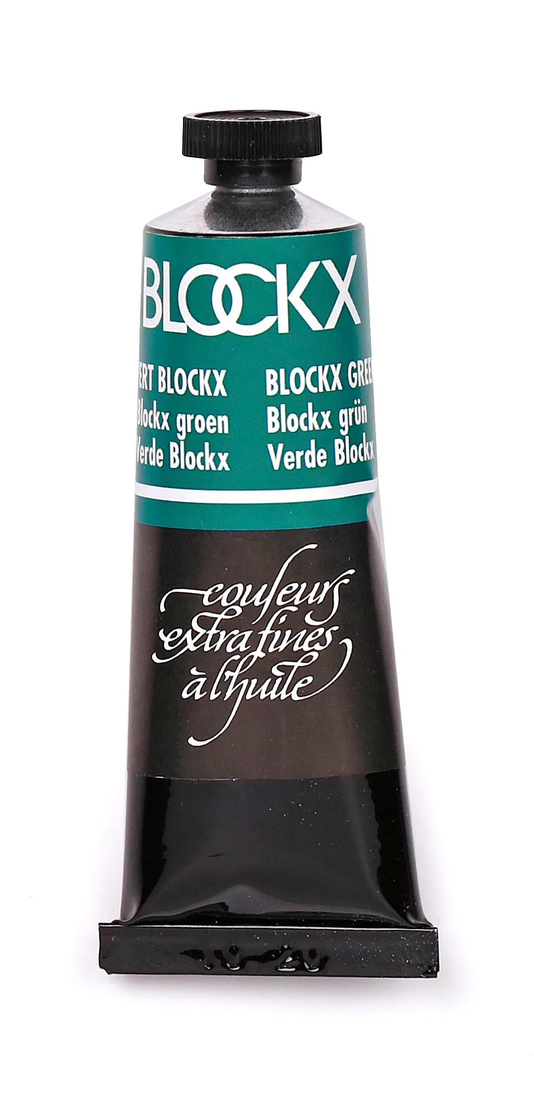 Extra-fine oil paint tube 35ml - Green blockx 563