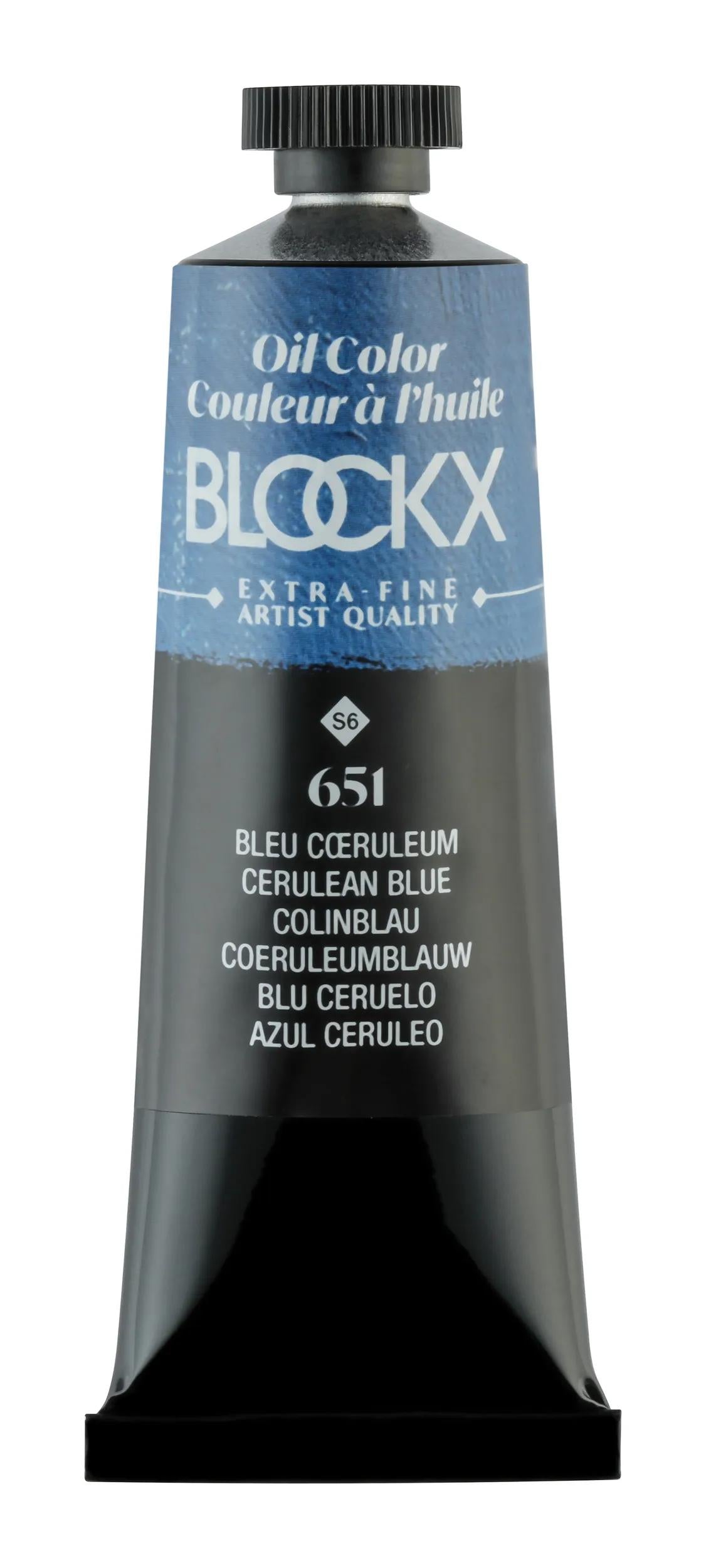 Extrafeine Öllackröhre 35ml - Blaues Ceruleum