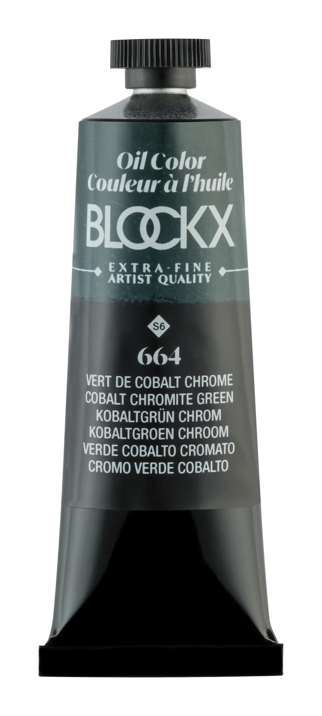 Extra-fine oil paint tube 35ml - Chrome cobalt green 664