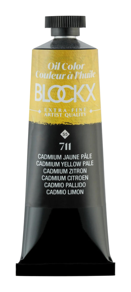 Extra-fine oil paint tube 35ml - Light yellow Cadmium 711