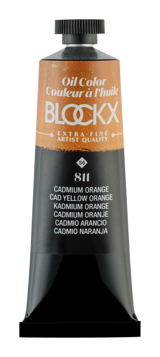 Extra-fine oil paint tube 35ml - Cadmium orange 811