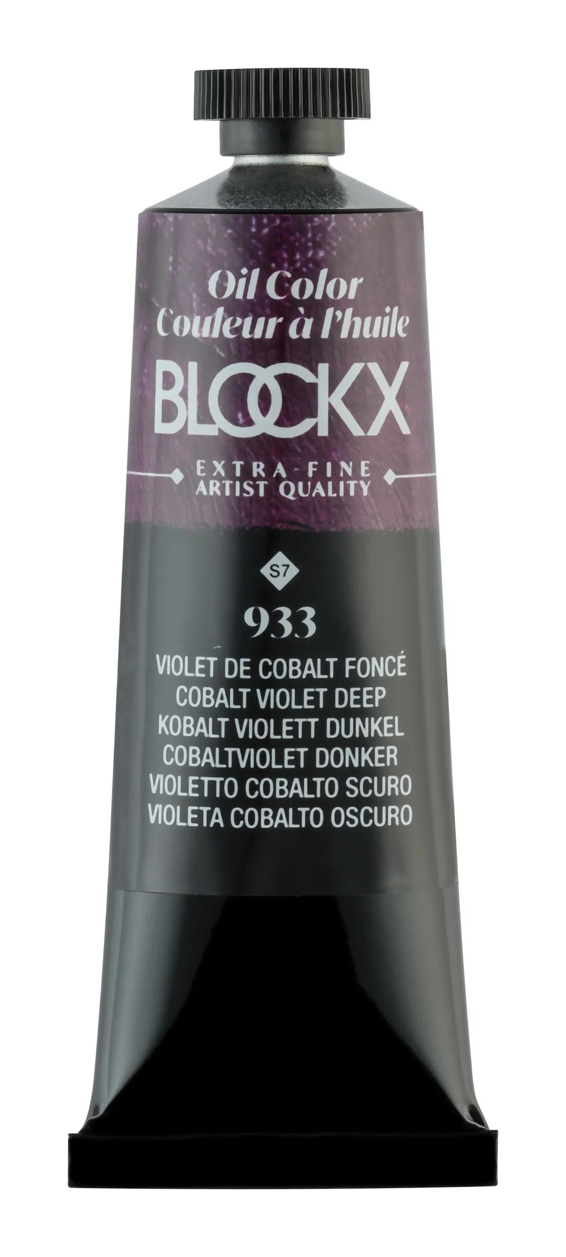 Extra-fine oil paint tube 35ml - Dark cobalt violet 933