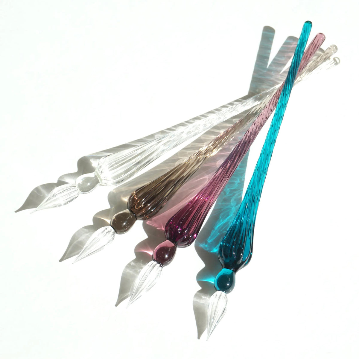 PLUME VERRE RONDE - Transparente