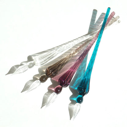 PLUME VERRE RONDE - Transparente