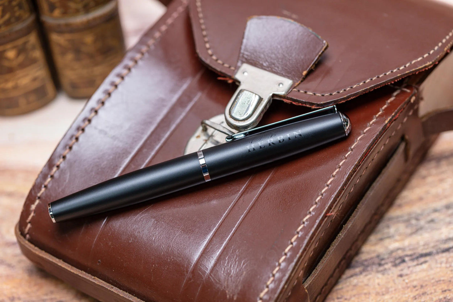 Metal roller pen - Black (Pack x3)