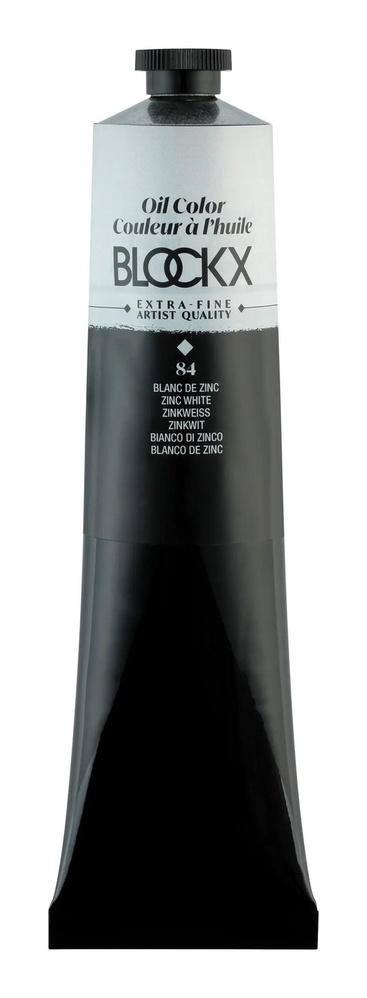 Extra-fine oil paint tube 200ml - Zinc white 84