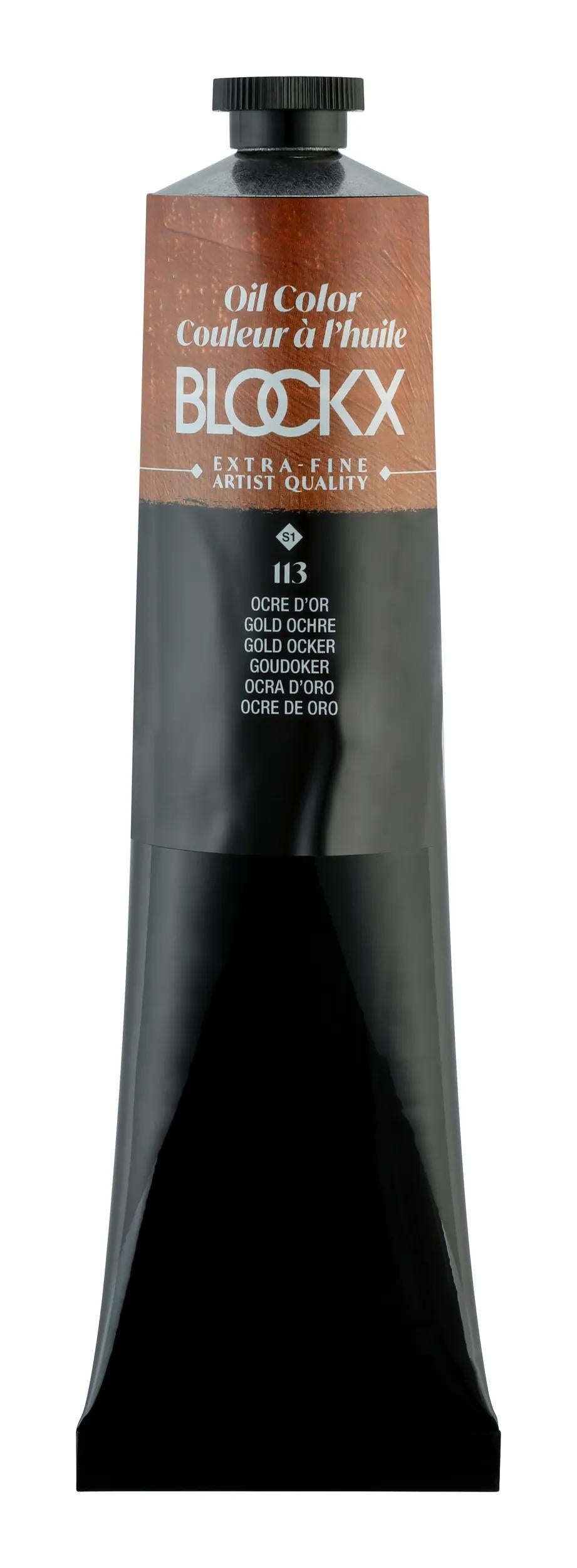 Extra-fine oil paint tube 200ml - Gold ochre 113