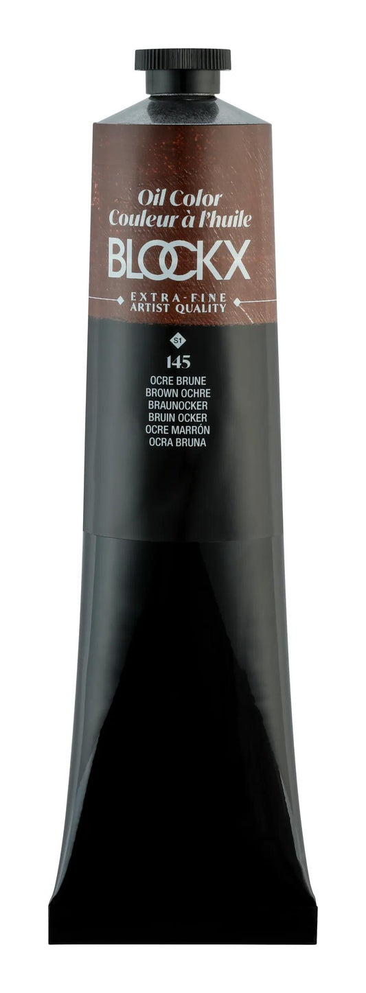 Extra-fine oil paint tube 200ml - Brown ochre