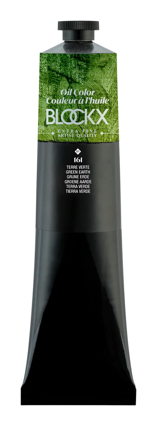 Extra-fine oil paint tube 200ml - Green earth
