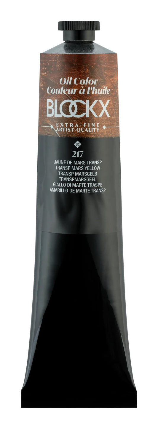 Extra-fine oil paint tube 200ml - Yellow of March transp.