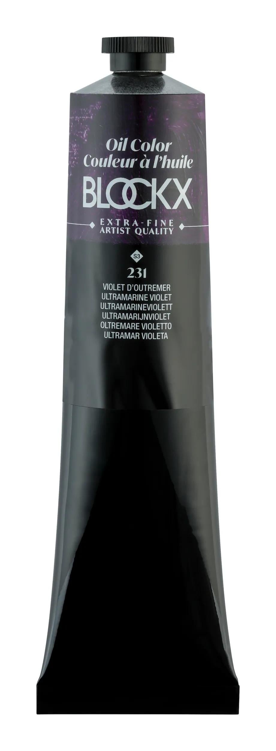 Extra-fine oil paint tube 200ml - Overseas Violet