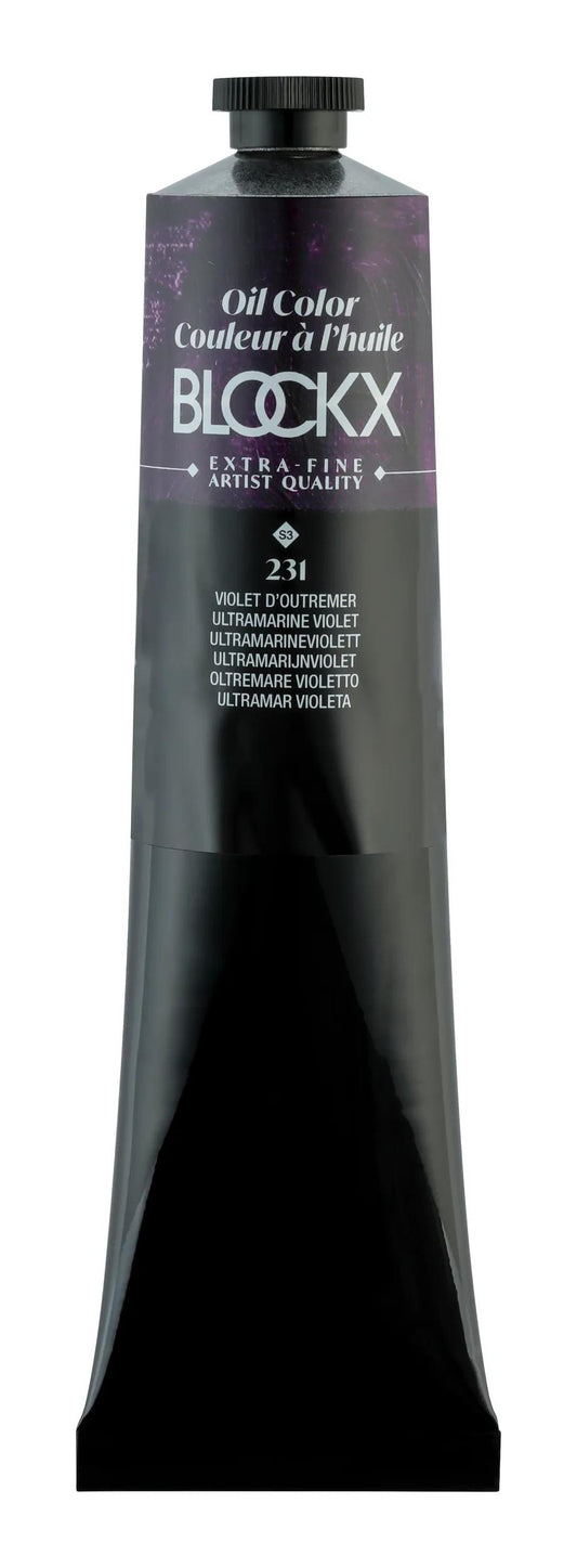 Extra-fine oil paint tube 200ml - Overseas Violet