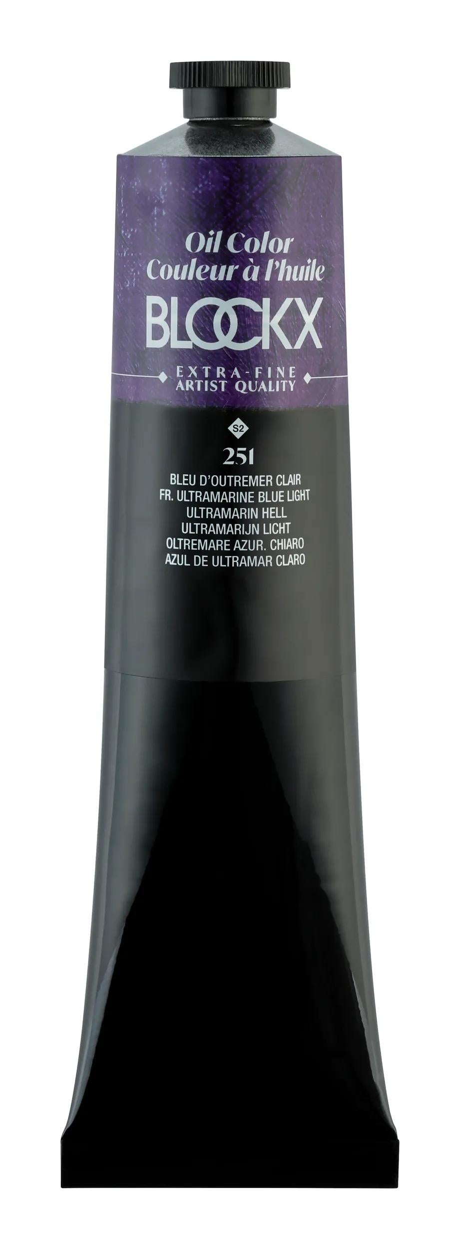 Extra-fine oil paint tube 200ml - Light overseas blue
