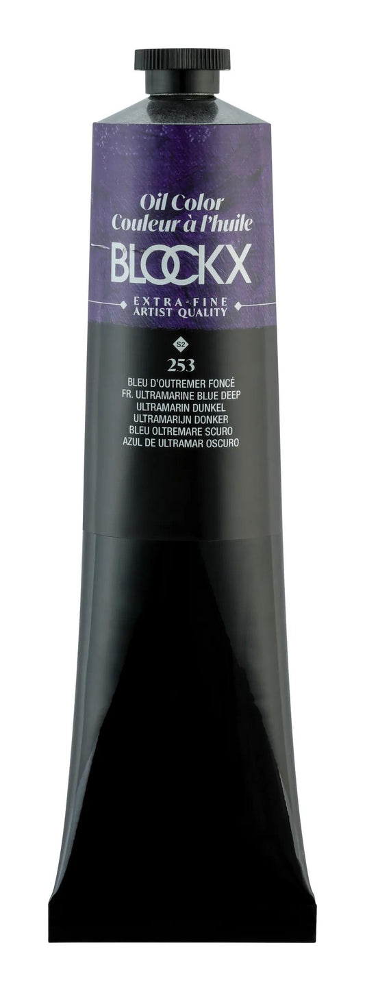 Extra-fine oil paint tube 200ml - Dark overseas blue