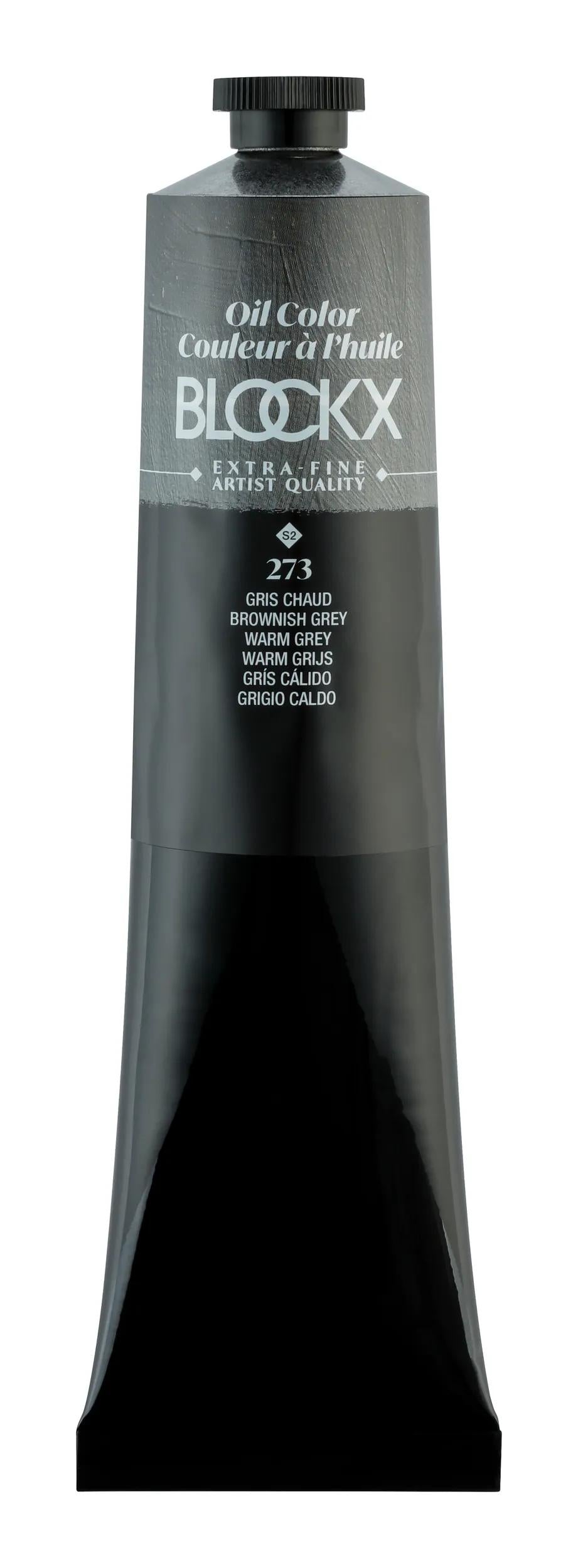 Extra-fine oil paint tube 200ml - Hot grey