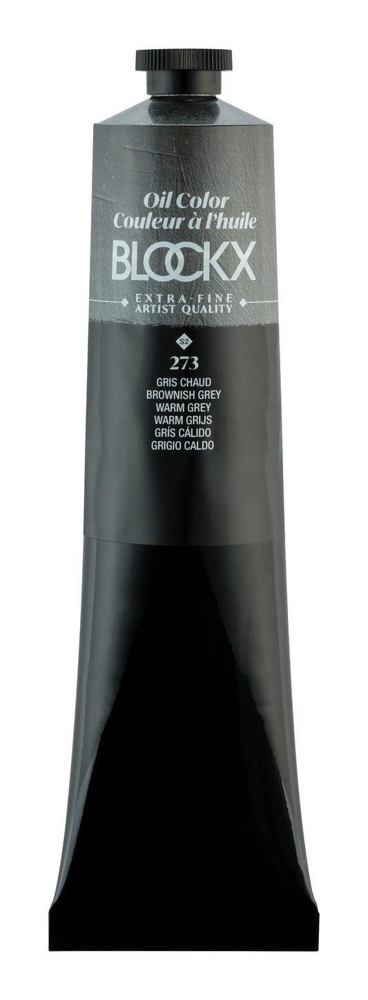 Extra-fine oil paint tube 200ml - Hot grey
