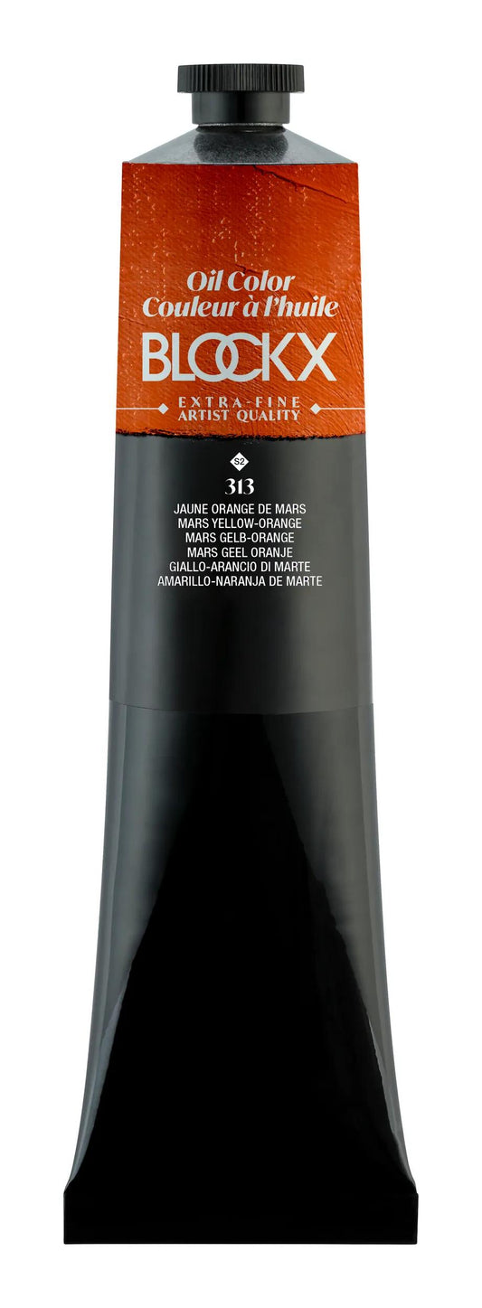 Extra-fine oil paint tube 200ml - Orange yellow from March